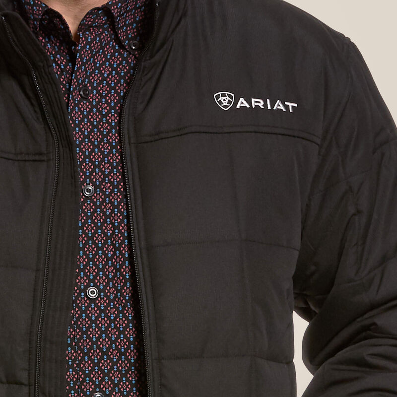 ARIAT CRIUS BLACK INSULATED JACKET - MENS JACKET 10028355