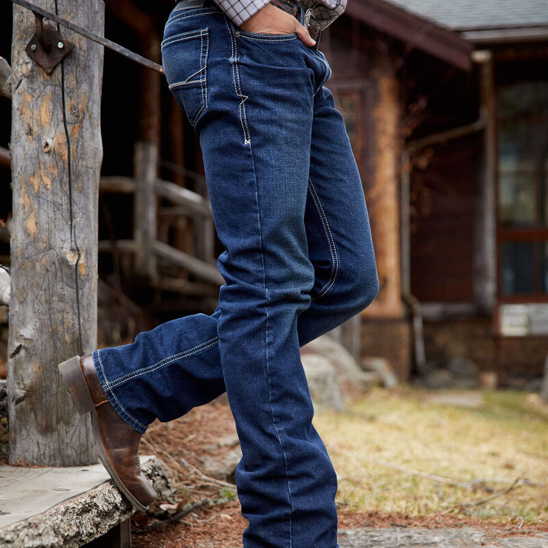 ARIAT M7 TORO SLIM STRAIGHT - MENS JEANS DRAKE- 10041092