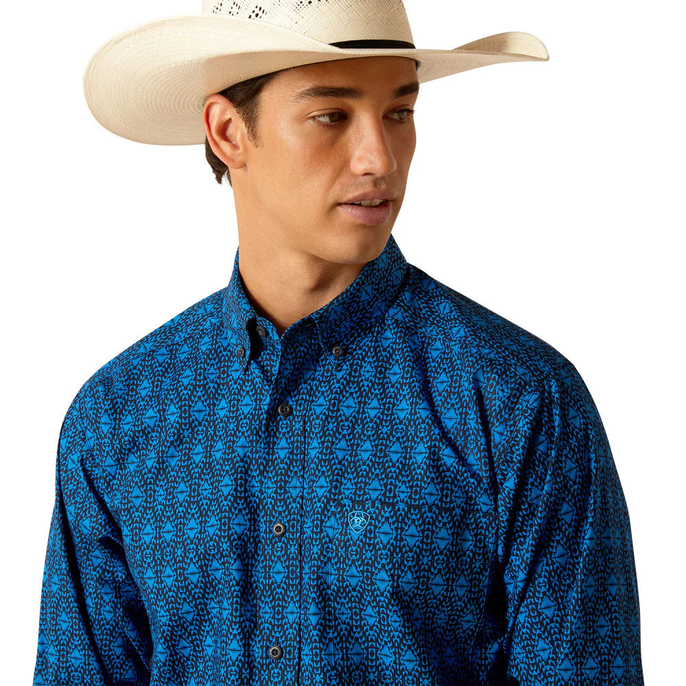 Ariat Mens Pascual LS Shrt Directoire Blue 10048379