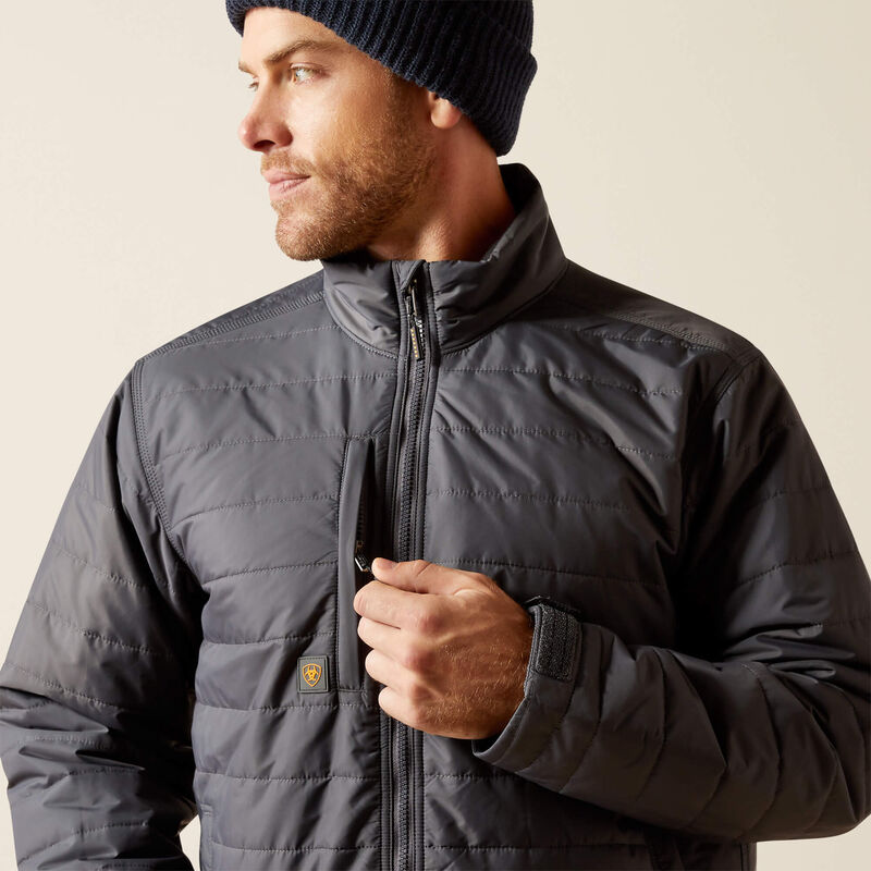Ariat Rebar Cordura Ripstop Lightweight Insulated Jacket Grey 10052031
