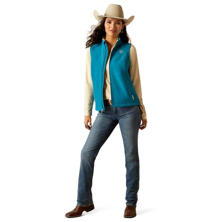 Ariat Ocean Depths/Retro Ranch Print New Team Women's Softshell Vest 10052787