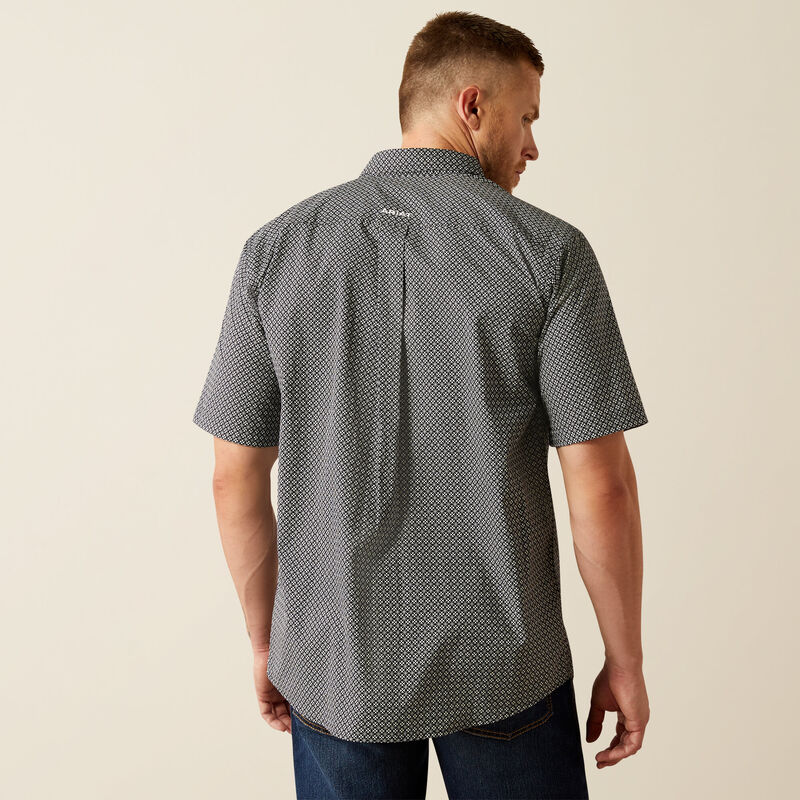 Ariat Men's Gene Short Sleeve Shirt Black 10054679