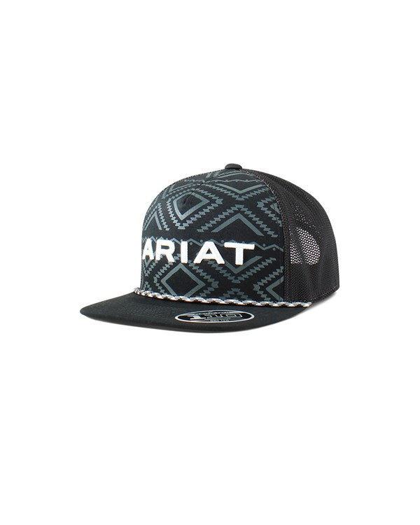 Ariat Mens Flexfit 110 Cap Rope Black A300072001