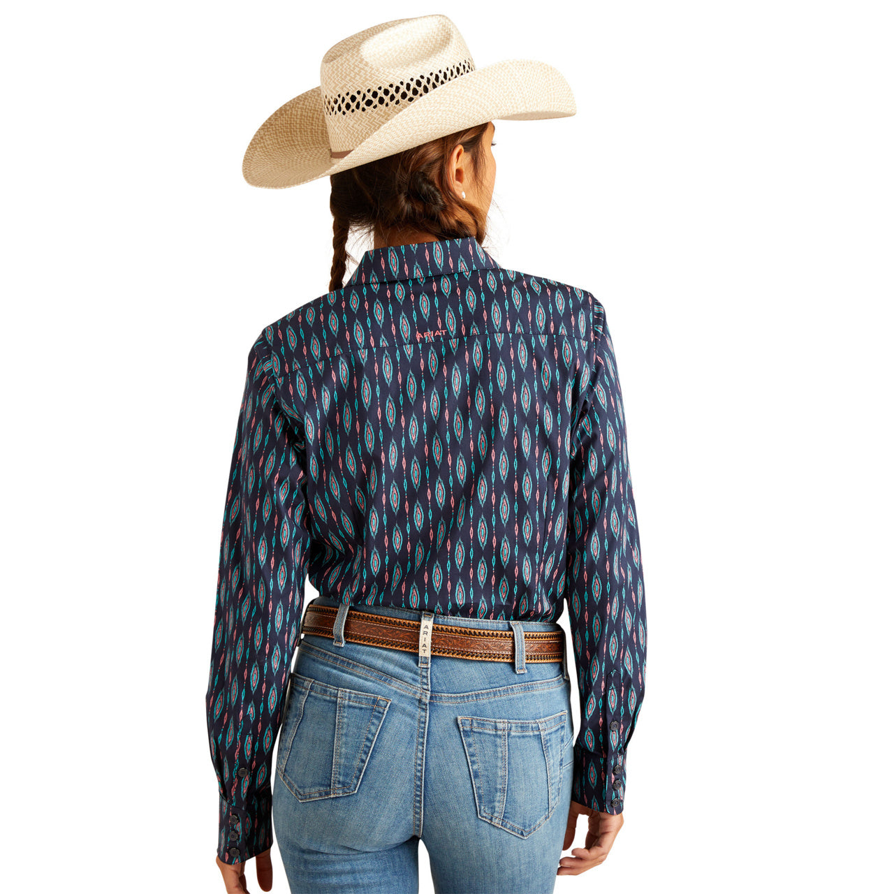 Ariat Women Shrits Kirby Backwoods Ikat 10048753