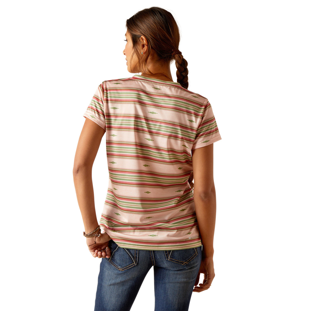 Ariat Women T-shirts Laguna SS BSLYR Desert 10048820