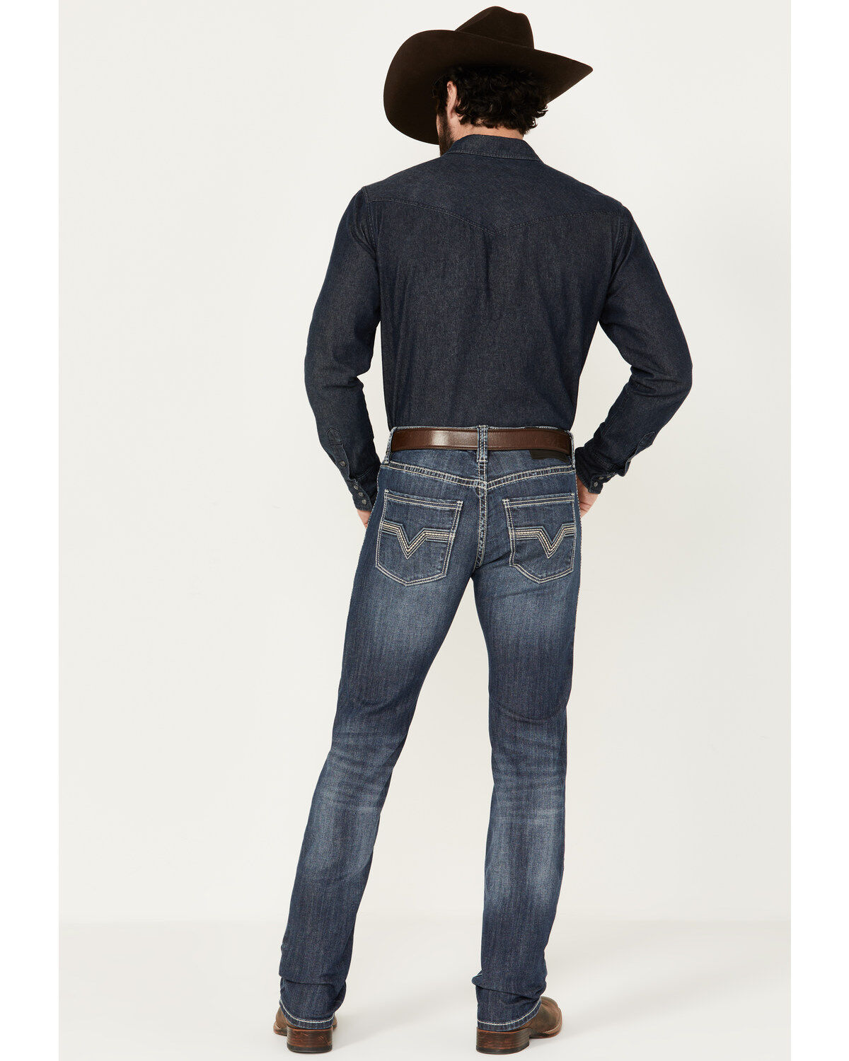 Rock & Roll Denim Men's Rifle Skinny Stretch Denim Jeans BM2MD03670