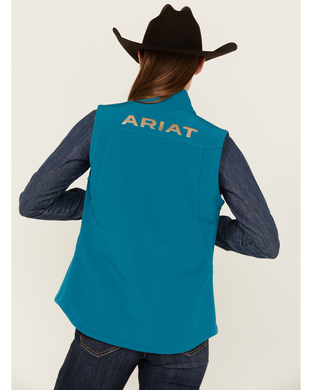 Ariat Ocean Depths/Retro Ranch Print New Team Women's Softshell Vest 10052787