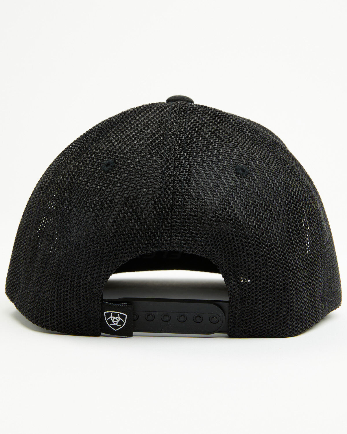 Ariat Men's 3D Embroidery Black Baseball Cap Hat A300091801