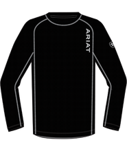 Ariat Mens 360 Airflow LS Tshrt Black 10054899