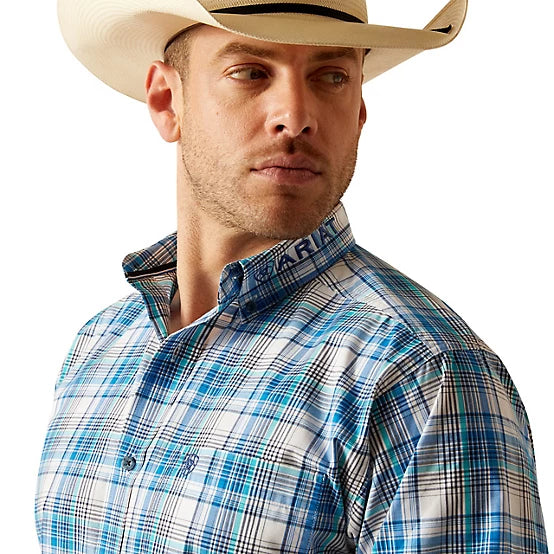 Ariat Mens Pro Team Griffen Long Sleeve White 10048390