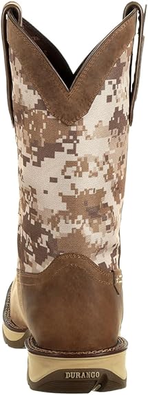 Durango Desert Camo Pull-on Western Boot, DDB0166, Brown