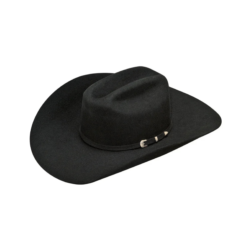 Ariat® Men's Black 2X Wool Felt Cowboy Hat – A7520001
