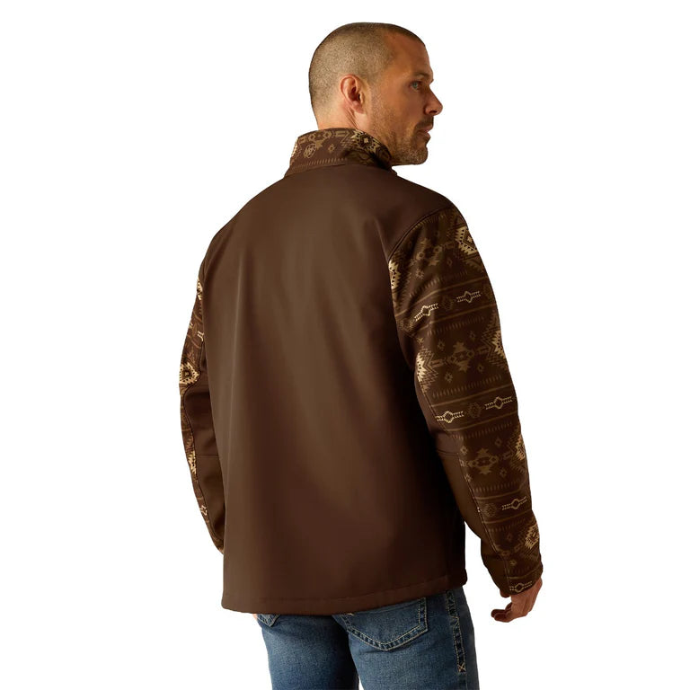 Ariat Banyan Bark Southwest Print Logan Men's Softshell Jacket 10055416