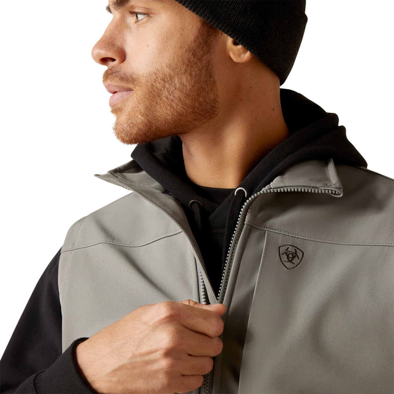 Ariat Logo 2.0 Softshell Vest Jetty Grey 10046612
