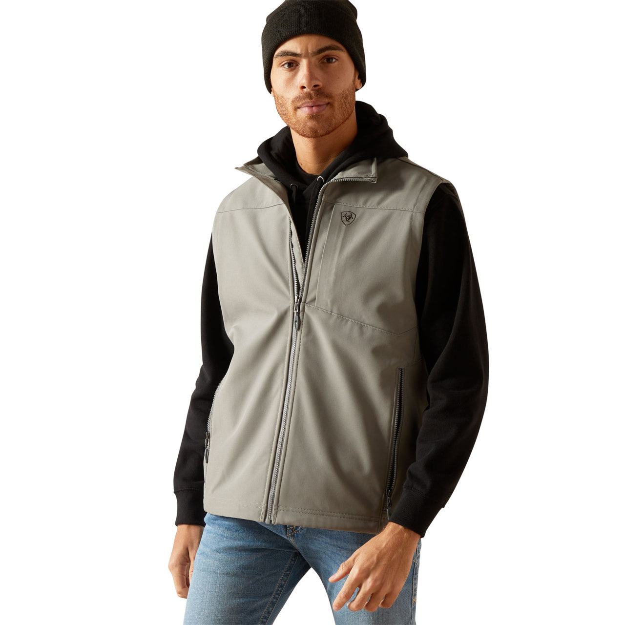 Ariat Logo 2.0 Softshell Vest Jetty Grey 10046612