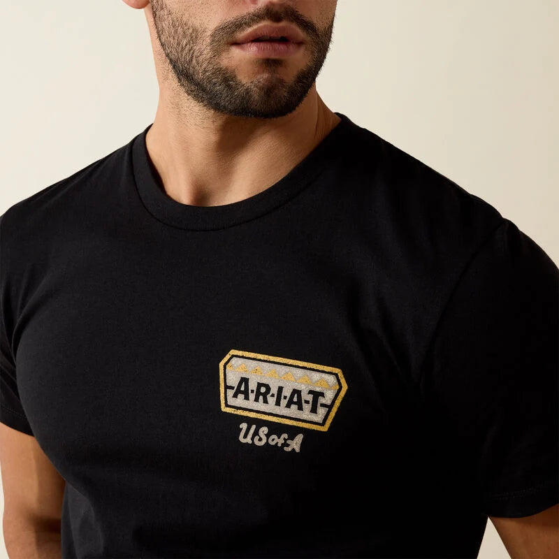Ariat Men's Frontier Crafted Short Sleeve T-Shirt 10080684