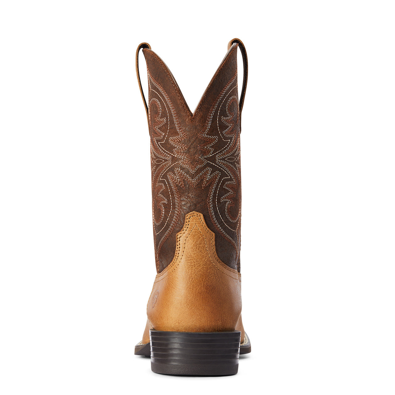 Ariat® Men's Sport Pardner Matte Tan & Brown Square Toe Boots 10042392