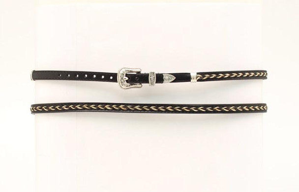 TWISTER BRAID HORSEHAIR HATBAND BLACK - 0274801