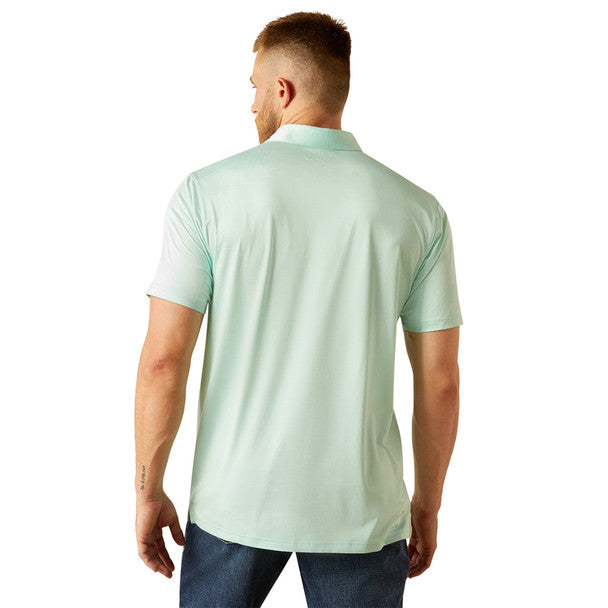 Ariat Menscharger 2.0 Fitted Parasail Polo Tek 10058779
