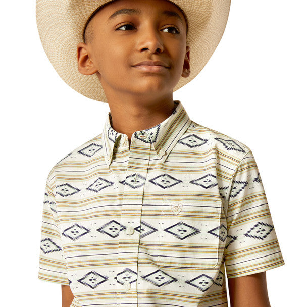 Boy's Ariat Christopher Classic Fit Button Down Shirt #10054783