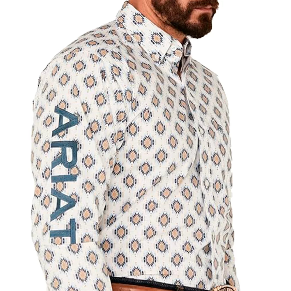 Ariart Mens Team Warner Clssc Long Sleeve White 10046328