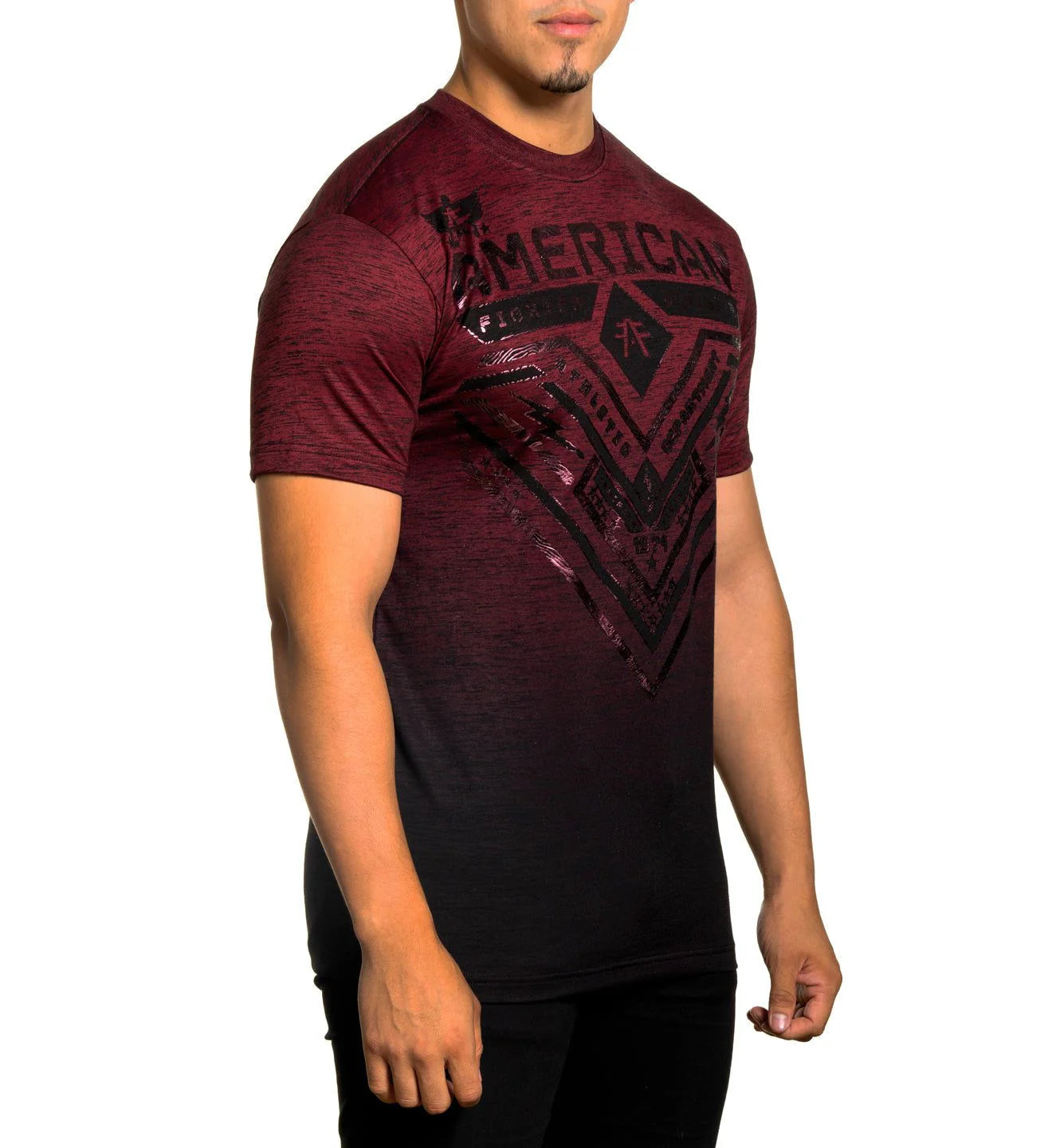 American Fighter Mens Crystl RVR S/S NT Tee FM14403