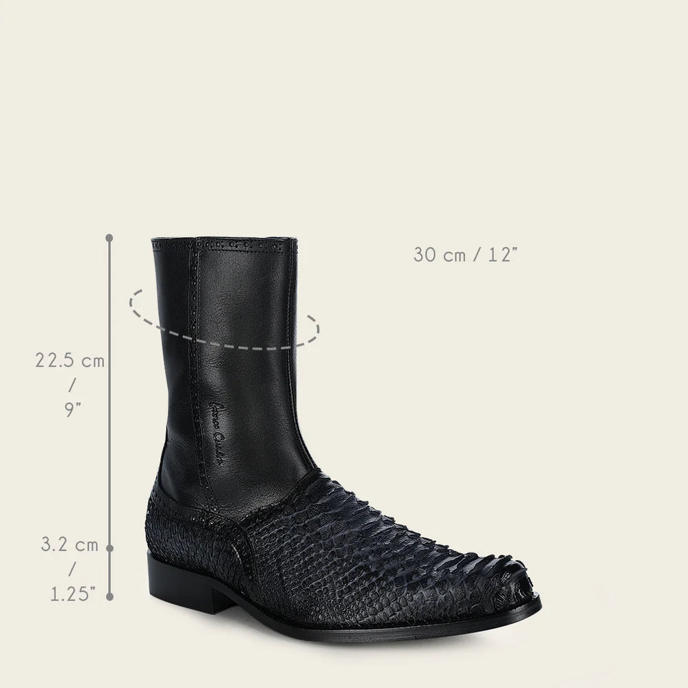 Cuadra Dress Oxford Python Exotic Boot FC818