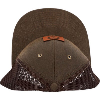 Durango Brown Leather Patch Cap – Classic Style & Comfort