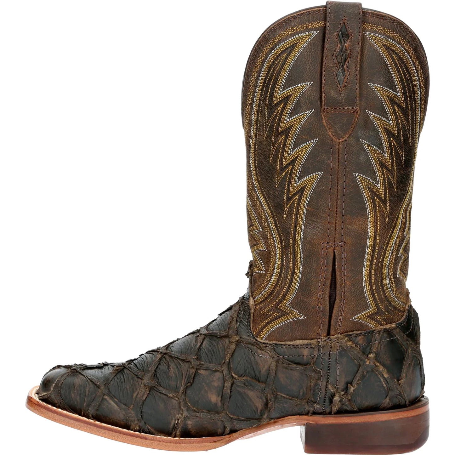 Durango Premium Exoctics DDB0318 Mens Brown Leather Cowboy Western Boots