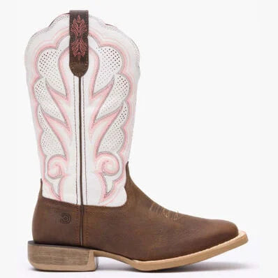 DURANGO MEN BROWN / WHITE 12" WSTRN Wide DDB0392