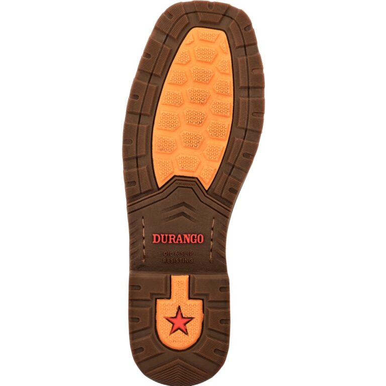 Durango Men's Workhorse Tan Saddle & Rusty Blaze Western Boots DDB0528