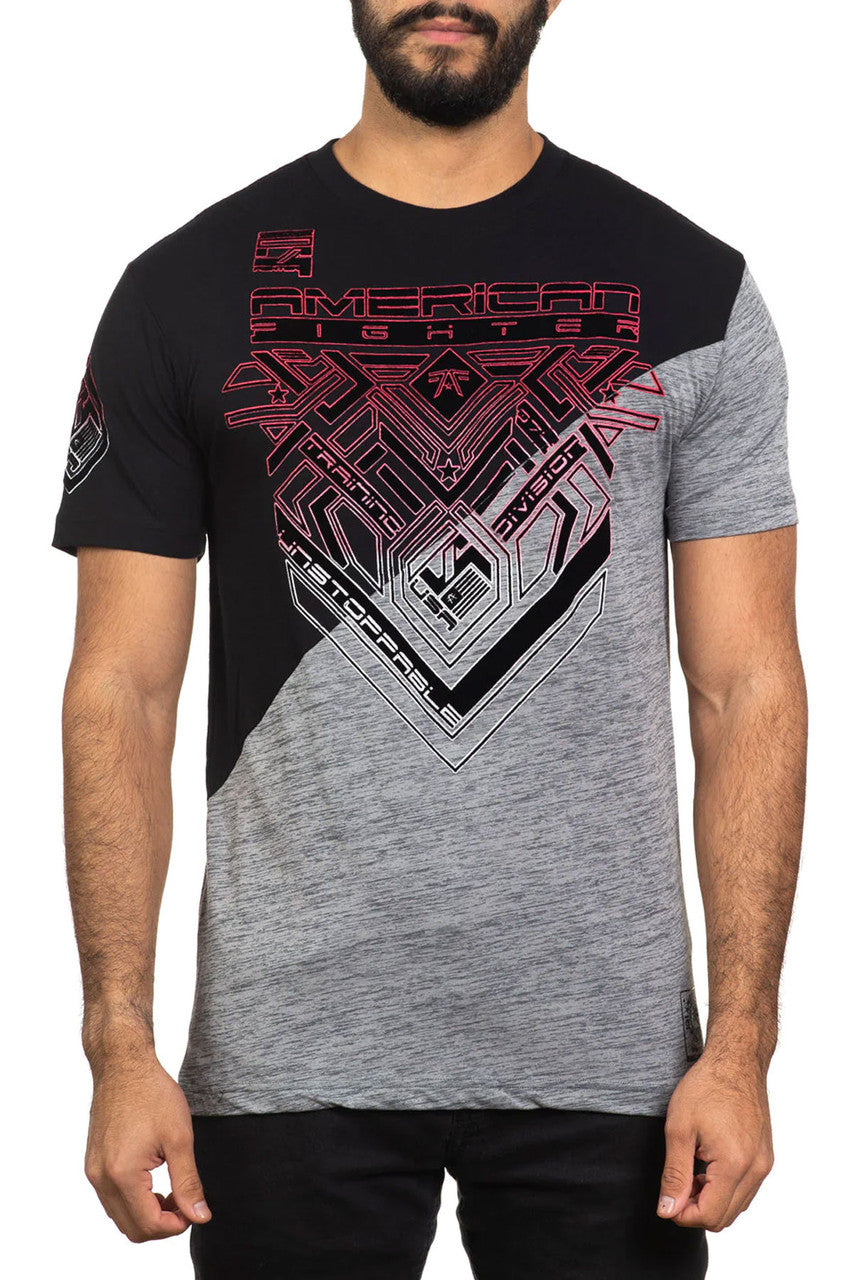 American Fighter Mens Glenview S/S PNL Tee FM14564