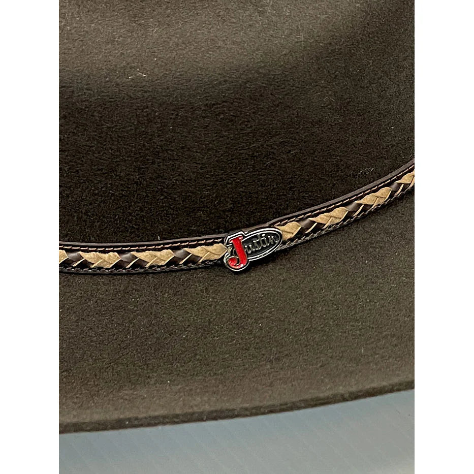 Justin 2X Plains Brown Felt Cowboy Hat