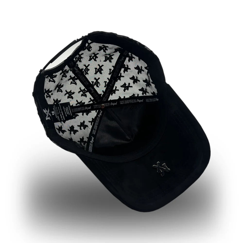 MX MESH BLACK DIAMONDS MX PREMIUM SNAPBACK CAP MX5001