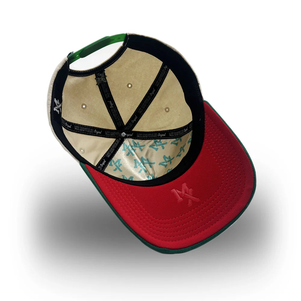 MX SIRRA BEIGE MX PREMIUM SNAPBACK CAP MX1002