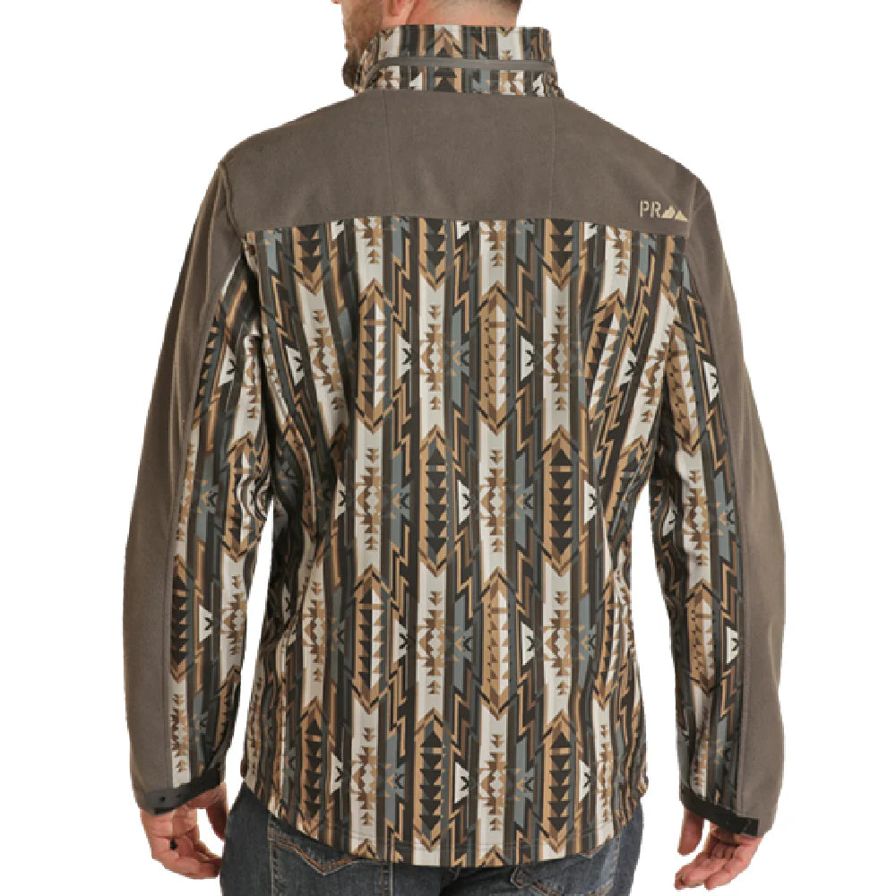 Men's Powder River Aztec Softshell Jacket #DM92C04067