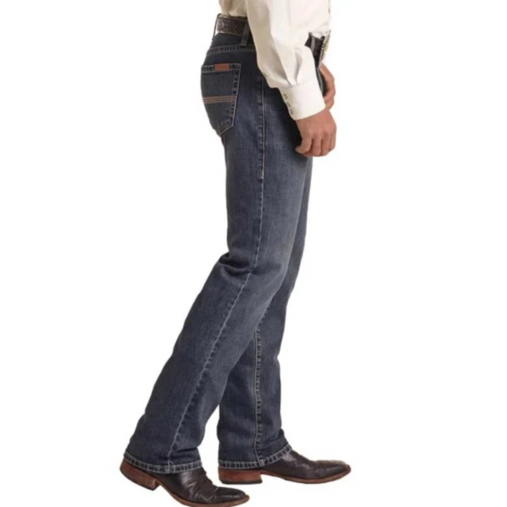 Rock & Roll Denim Men's V46 Revolver Straight Jeans VM1RD03716