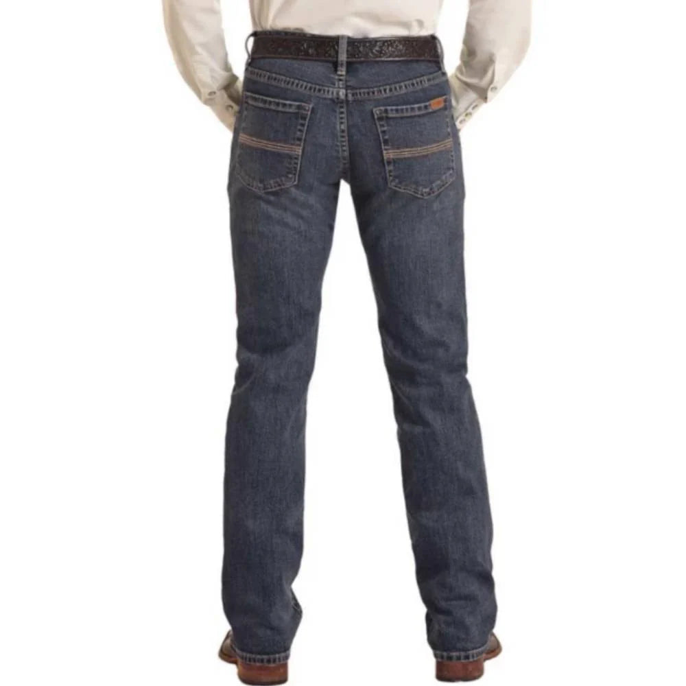 Rock & Roll Denim Men's V46 Revolver Straight Jeans VM1RD03716