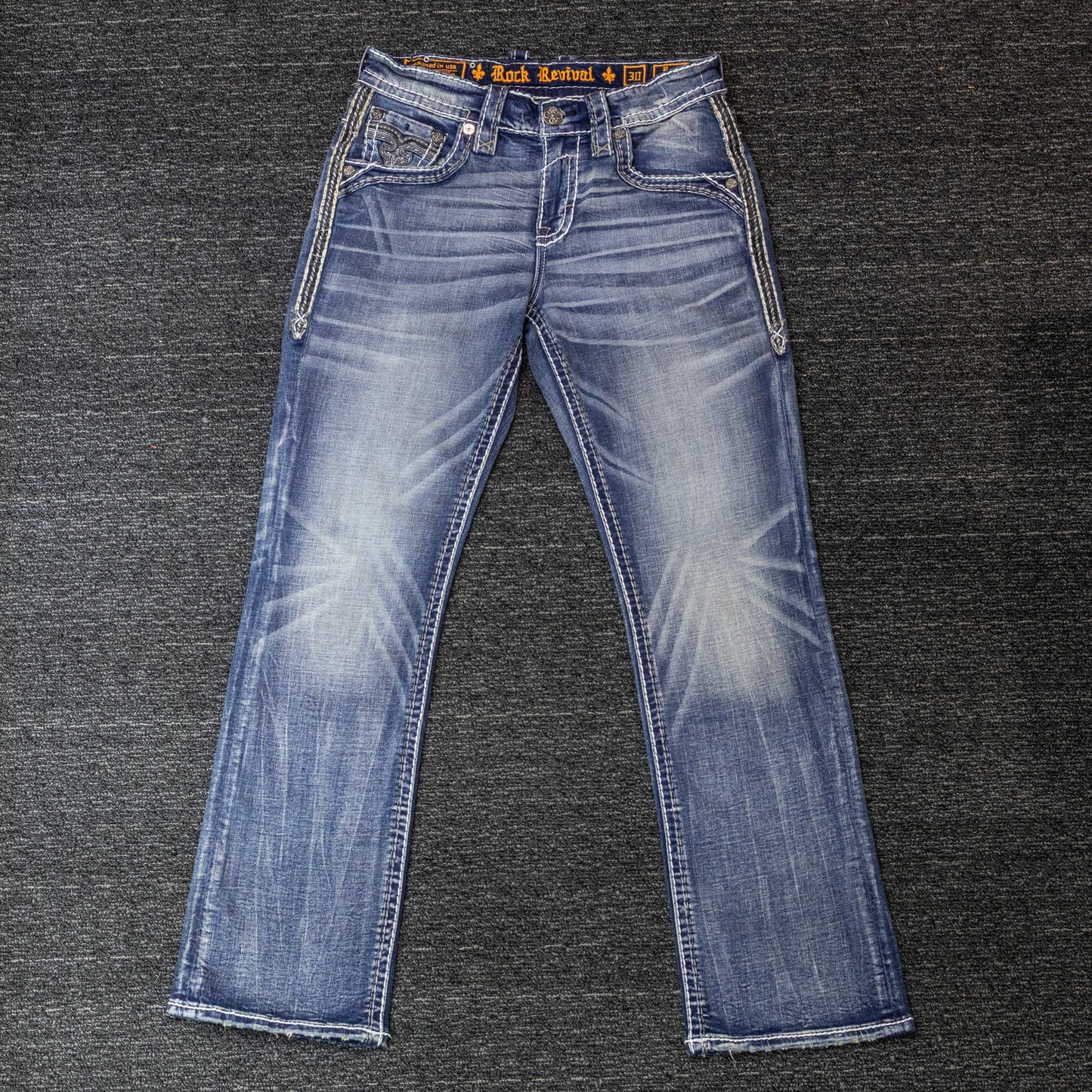 Rock Revival Men's Rory Bootcut Demin RP5689B202R