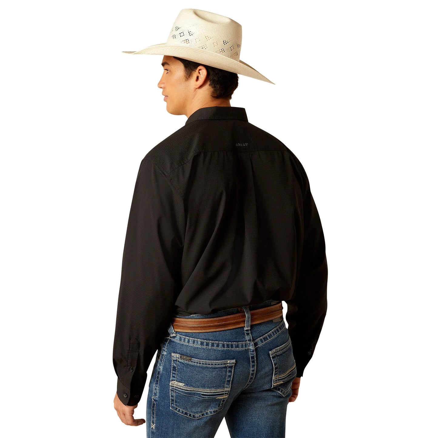 Ariat Mens 360 Airflow LS Shrt Black 10048567