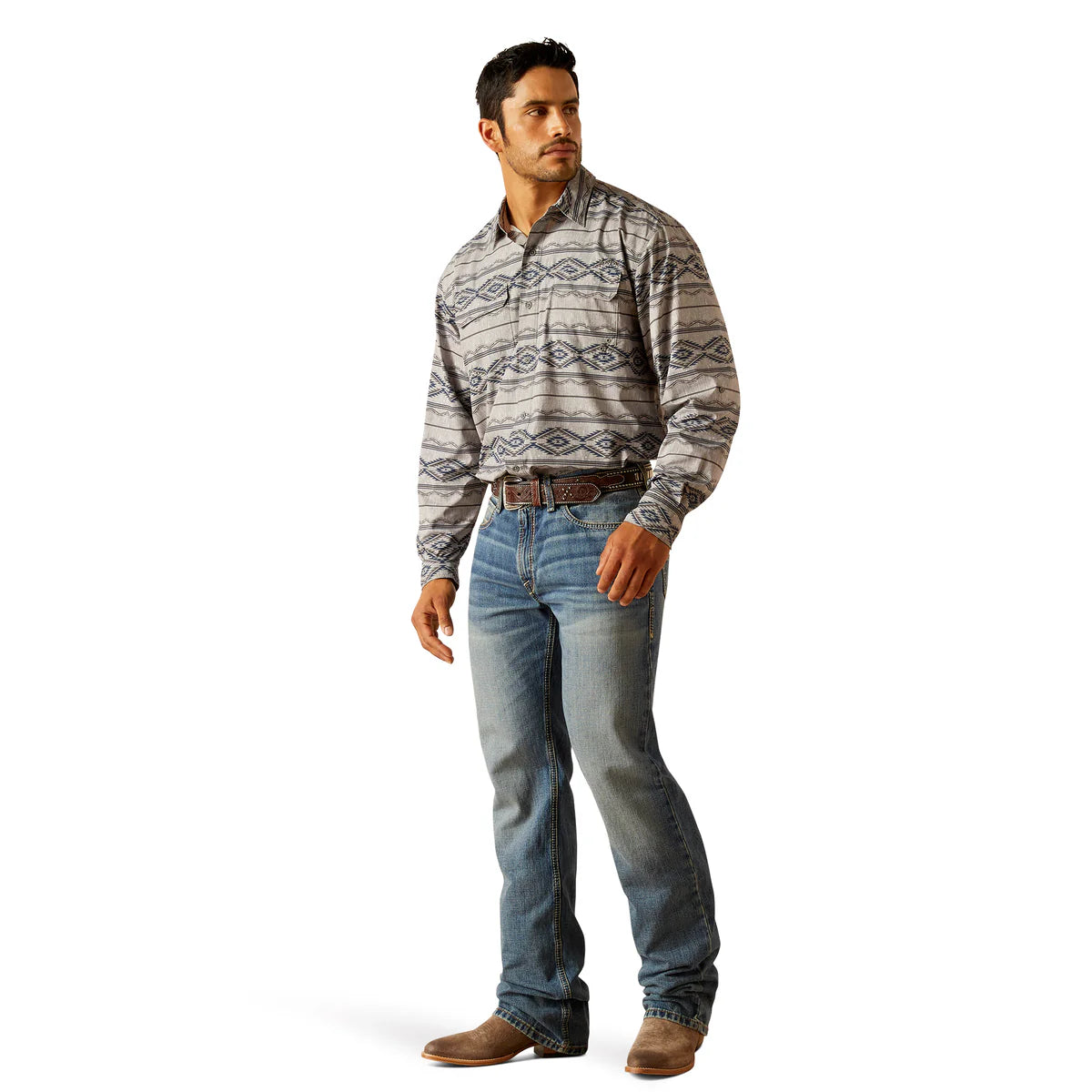 Ariat Men's Vent TEK Outbound Moon Mist Corte Clásico 10049015