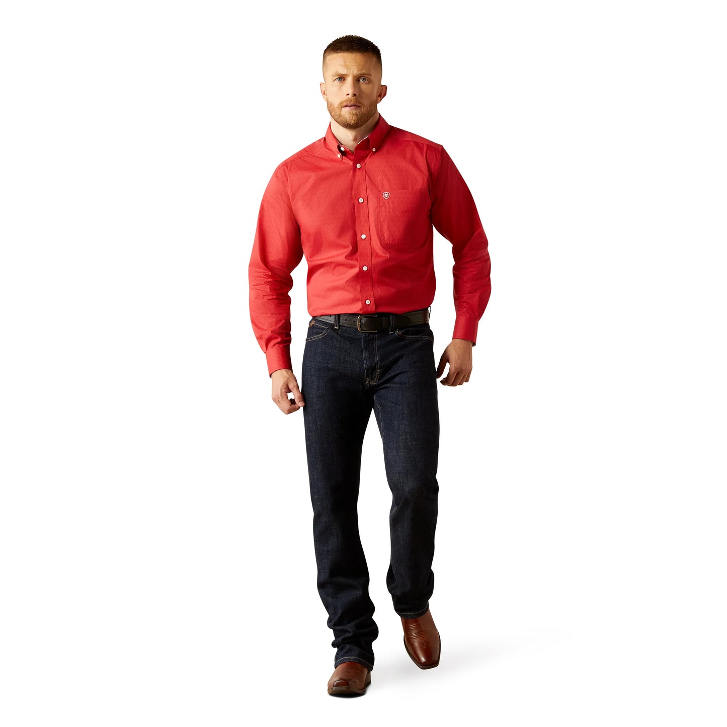 Ariat Men's Wrinkle Free Dangelo Classic Fit Button Down Shirt 10058951