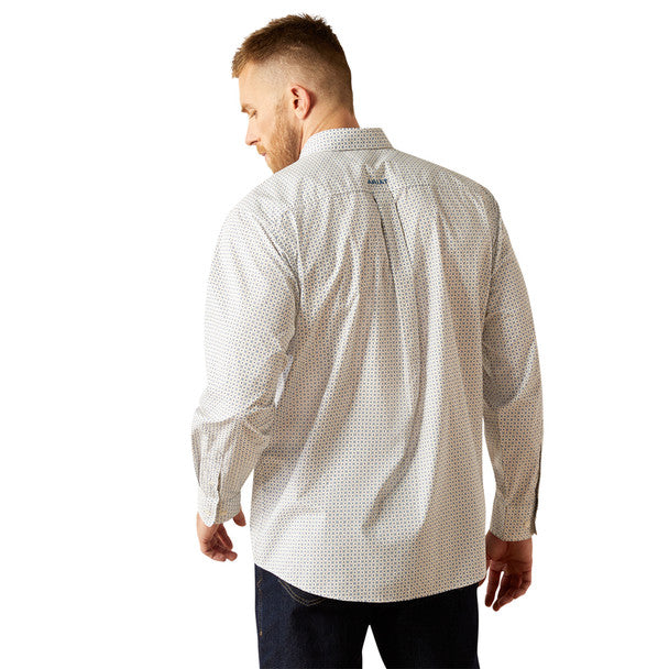 ARIAT SUTTON CLASSIC FIT KHAKI PRINT MEN'S SHIRT 10058968