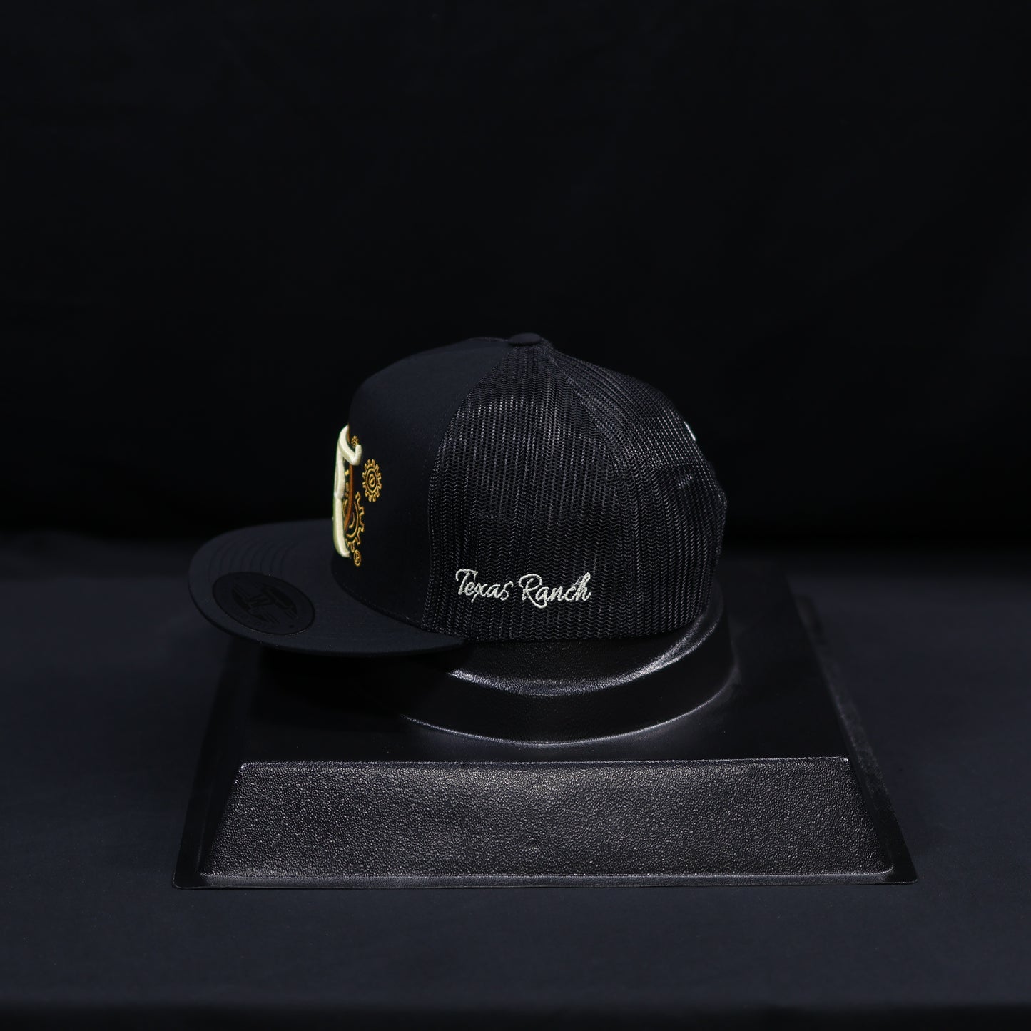 TR Texas Black/Yellow Settings Cap