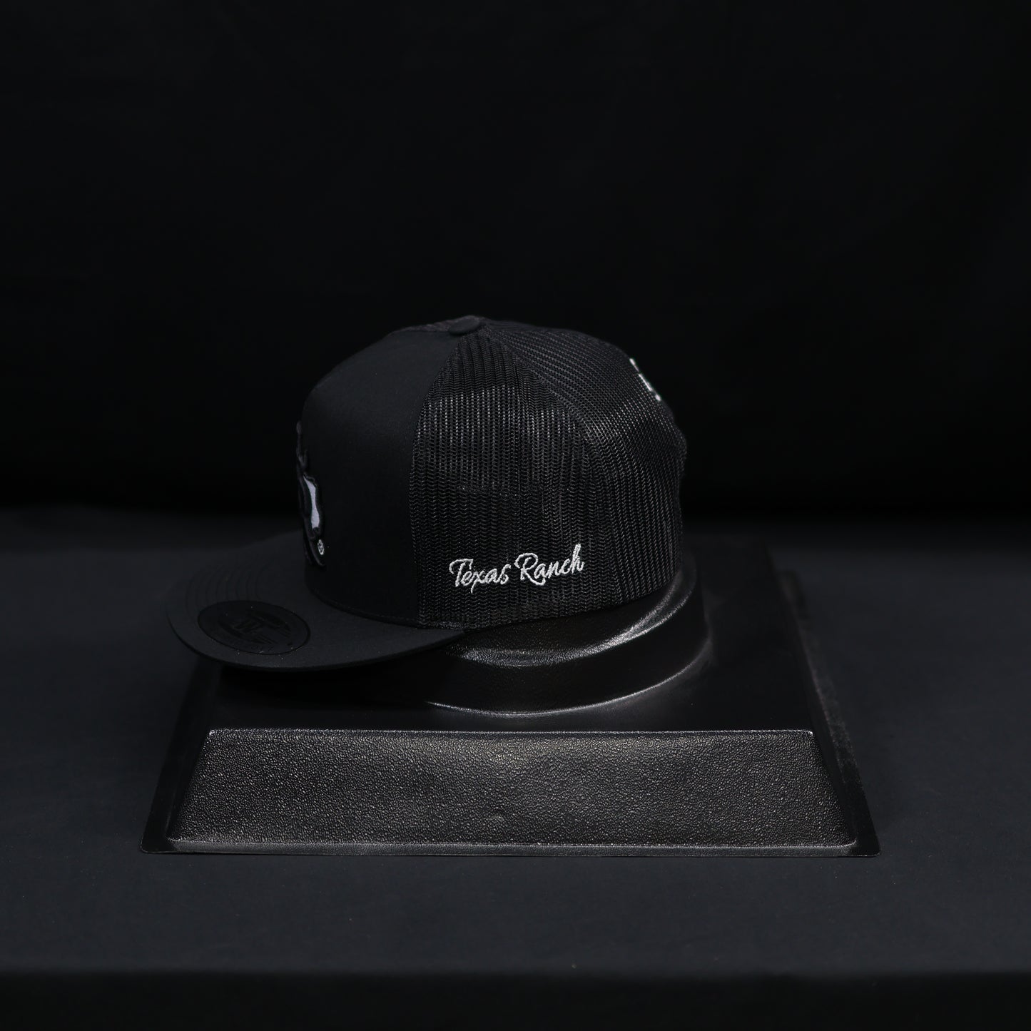 TR Texas White/ Black Cap