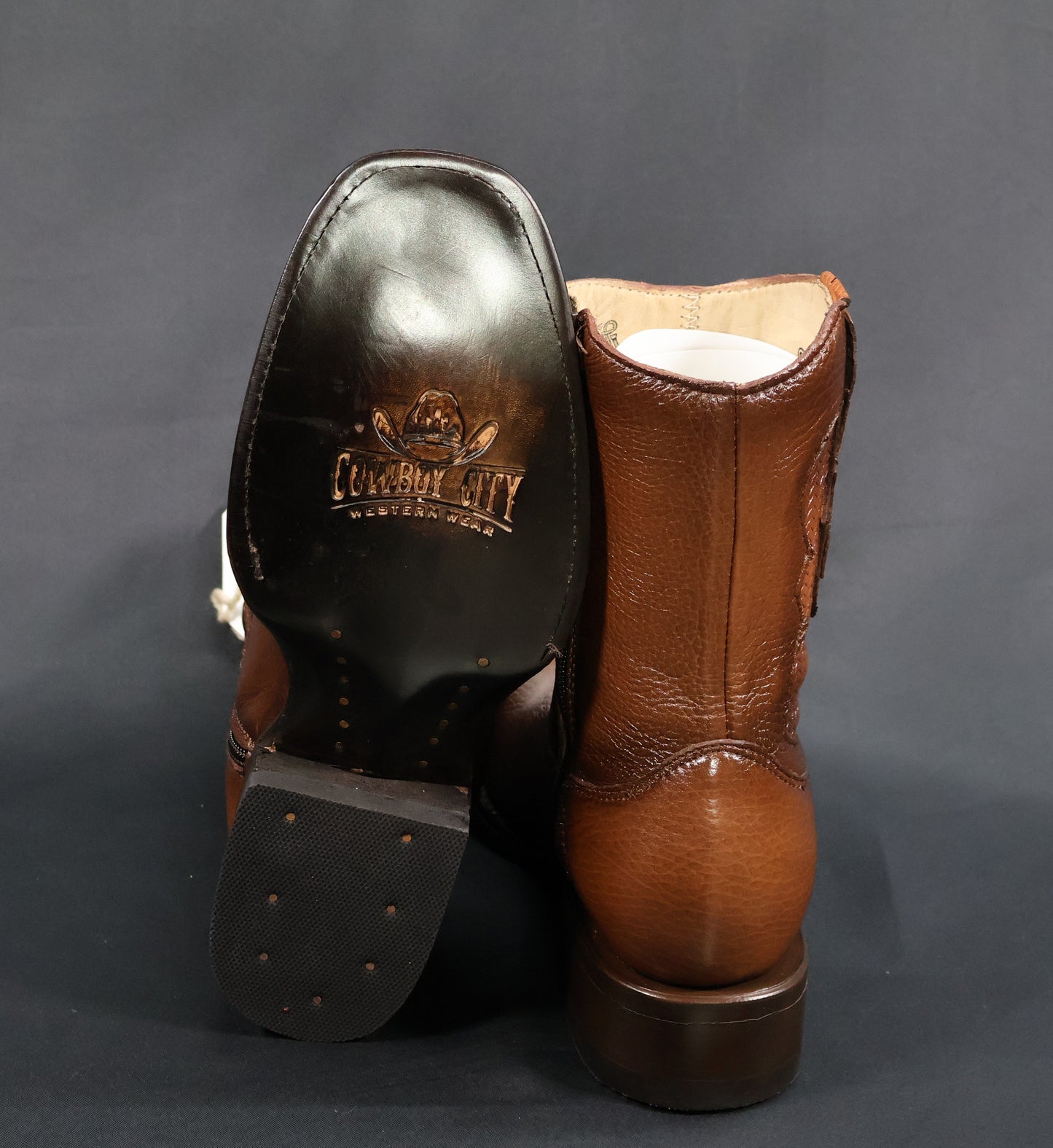 Cowboy City Men Boots Deer Tommy Brandy