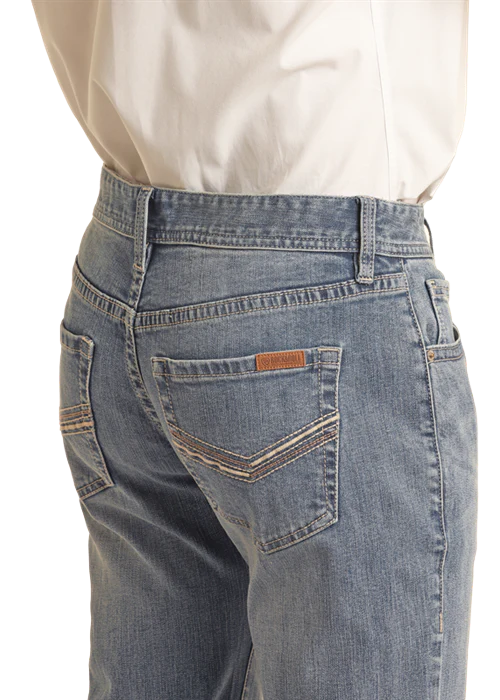 Men's Rock & Roll Cowboy Vintage '46 Pistol Stackable Jean VMSPD03713