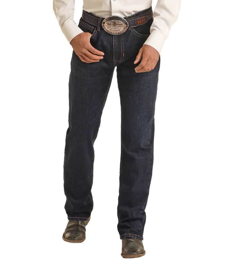 Rock & Roll Men's Double Barrel Stackable Relaxed Bootcut VMTBD03711
