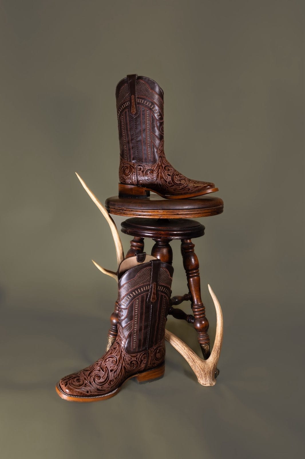 Cowboy City Men Boots Bulldog Cincelado Tabacco 6510251901