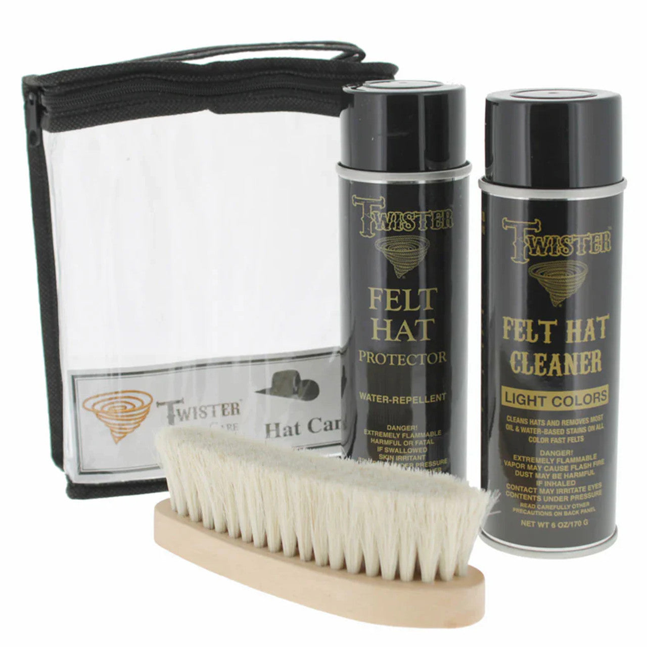 Twister Felt Hat Care Kit For Light Colors